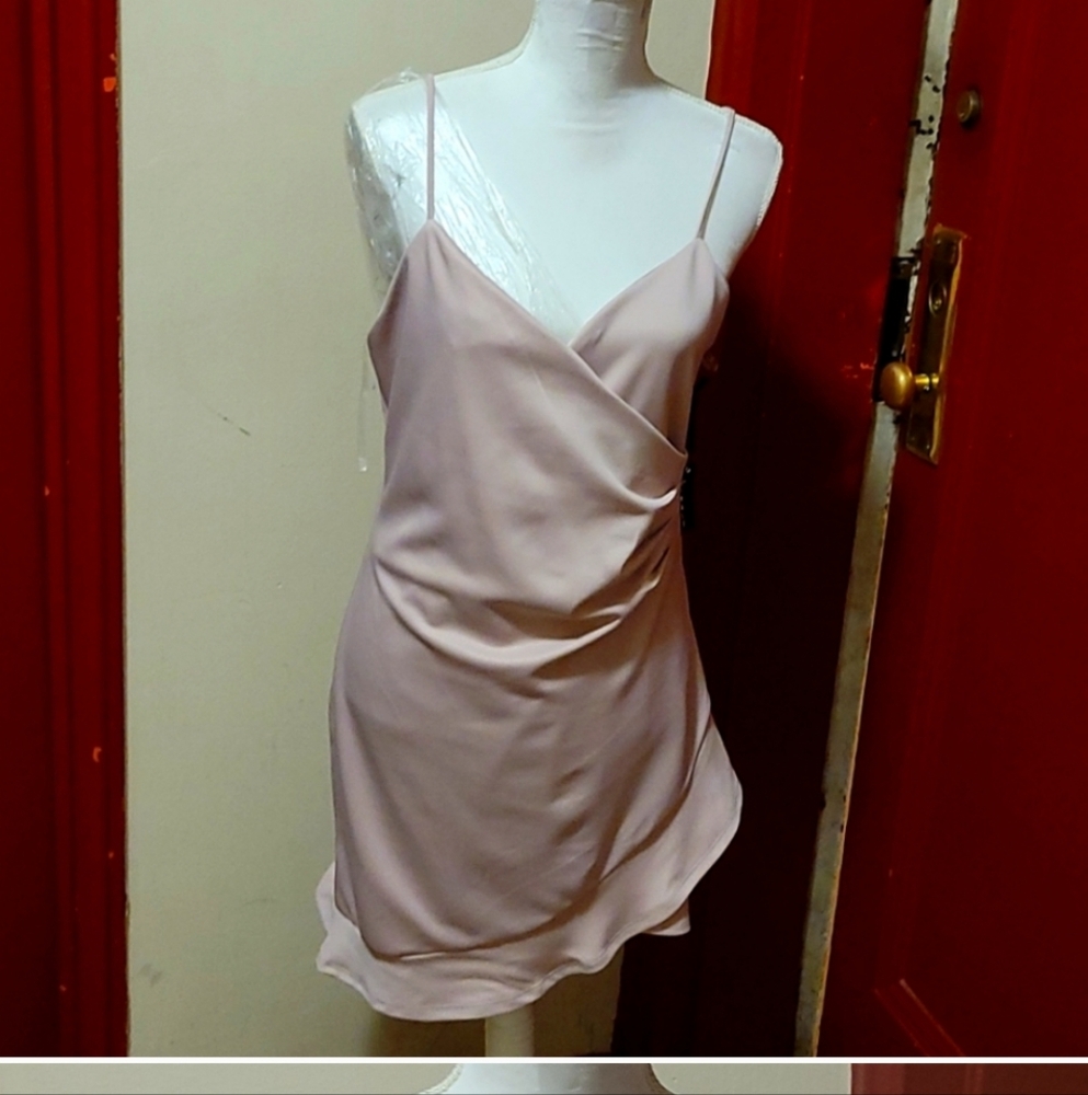 3rd+ MALT BLUSH SPAGHETTI Strap Dress JUNIOR SZ Large